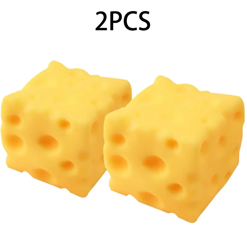 Formaggio Squishy Antistress – Cubo Cheese Morbido Slow Rising