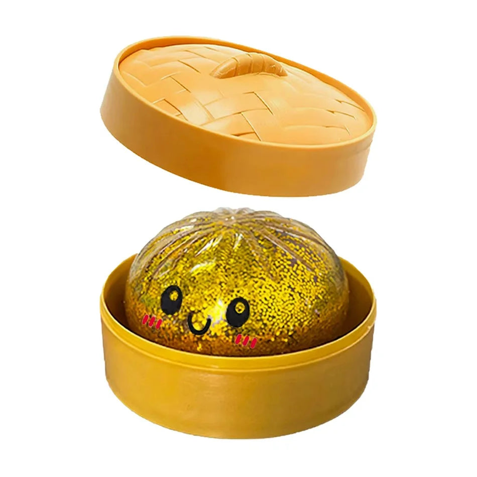 Dumpling Squishy Glitter Antistress