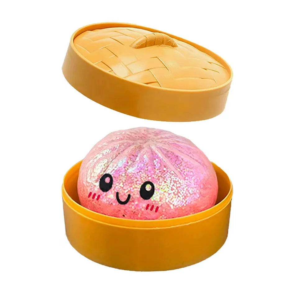 Dumpling Squishy Glitter Antistress