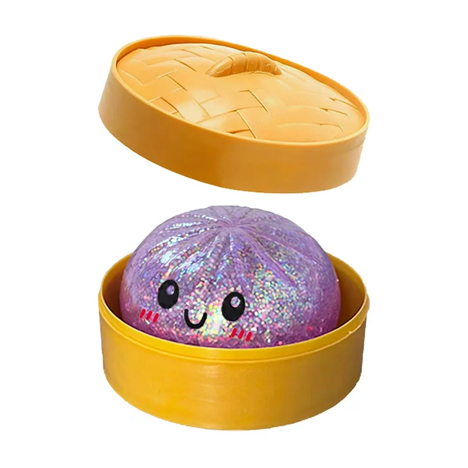 Dumpling Squishy Glitter Antistress