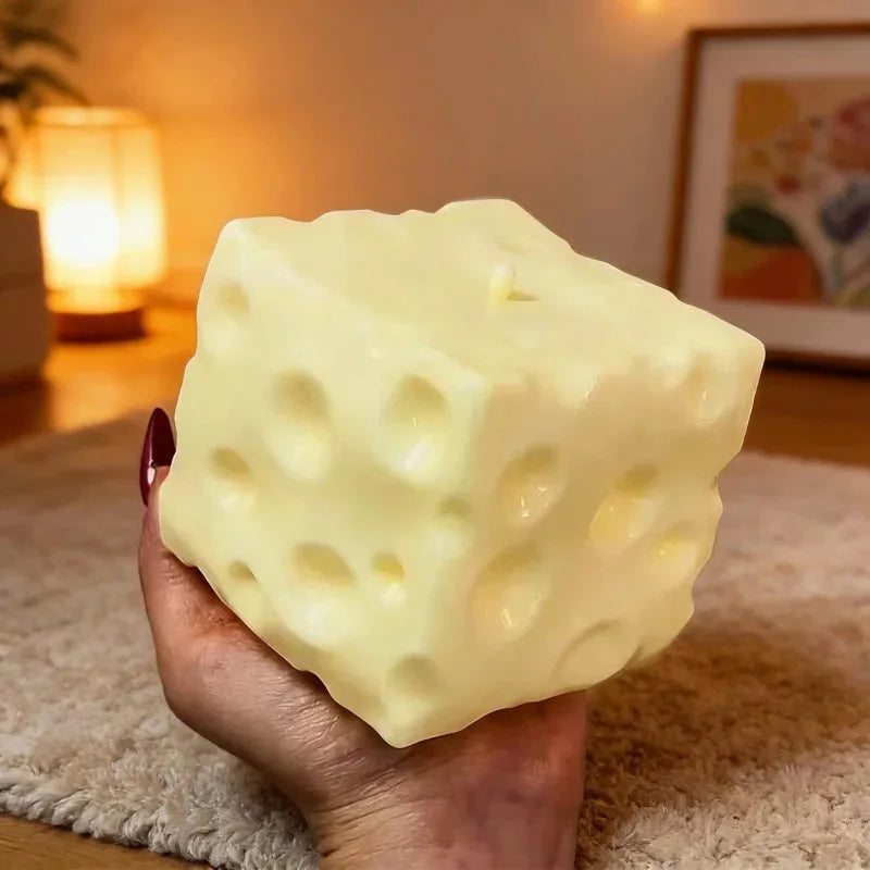Formaggio Squishy Antistress – Cubo Cheese Morbido Slow Rising